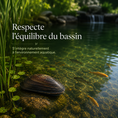 AquaPure Anodonte™ – Moules Filtrantes Naturelles pour Bassin