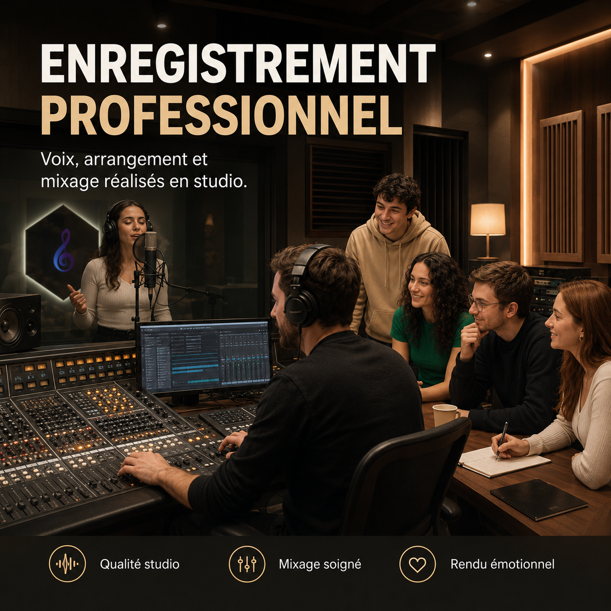 Chanson Personnalisée Unique™ – Créée Sur Mesure Pour Vos Émotions
