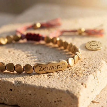 Zenvora™ Bracelet en Perles de Cuivre